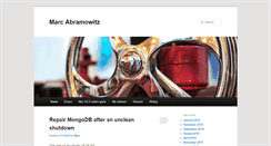 Desktop Screenshot of marc-abramowitz.com