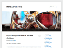 Tablet Screenshot of marc-abramowitz.com